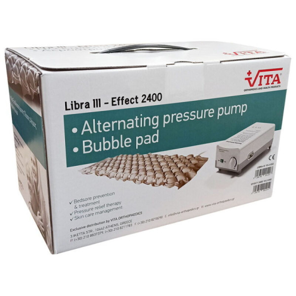 Vita Orthopaedics Libra III Effect 2400 Κυψελωτό Αερόστρωμα Κατάκλισης με Αντλία 10-2-071